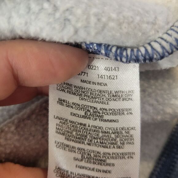 Columbia Men's Hart Mountain II Half Zip Jacket Size Large Blue - Picture 6 of 7